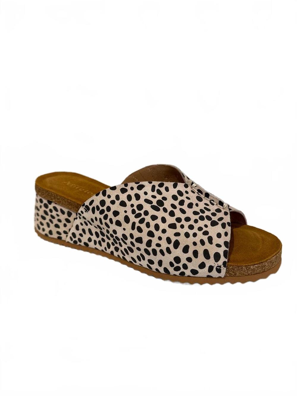 NEW ANTELOPE women's kaitlin sandals in leopard
